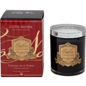 96CN-45024 Свеча ароматическая Cognac&Tobacco в стакане в упаковке 450гр.