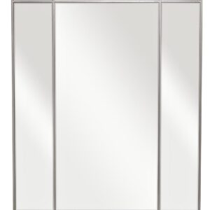 KFG048 Зеркало в металлич. раме цвет хром 90*140см